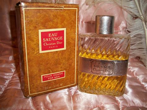 eau sauvage vintage.